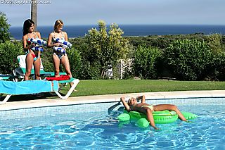 Poolside Shenanigans pic #10