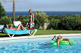 Poolside Shenanigans pic #9